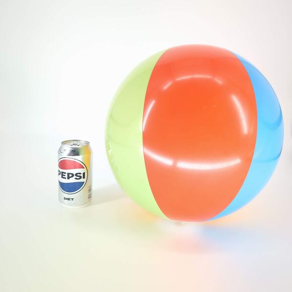 Inflatable Small Resorts Casino Hotel Multicolored Beach Ball Pool Toy - GUC - Picture 6 of 14